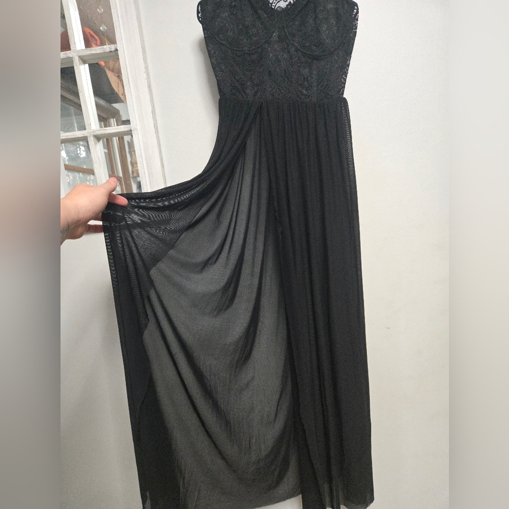 Black Lace Dress